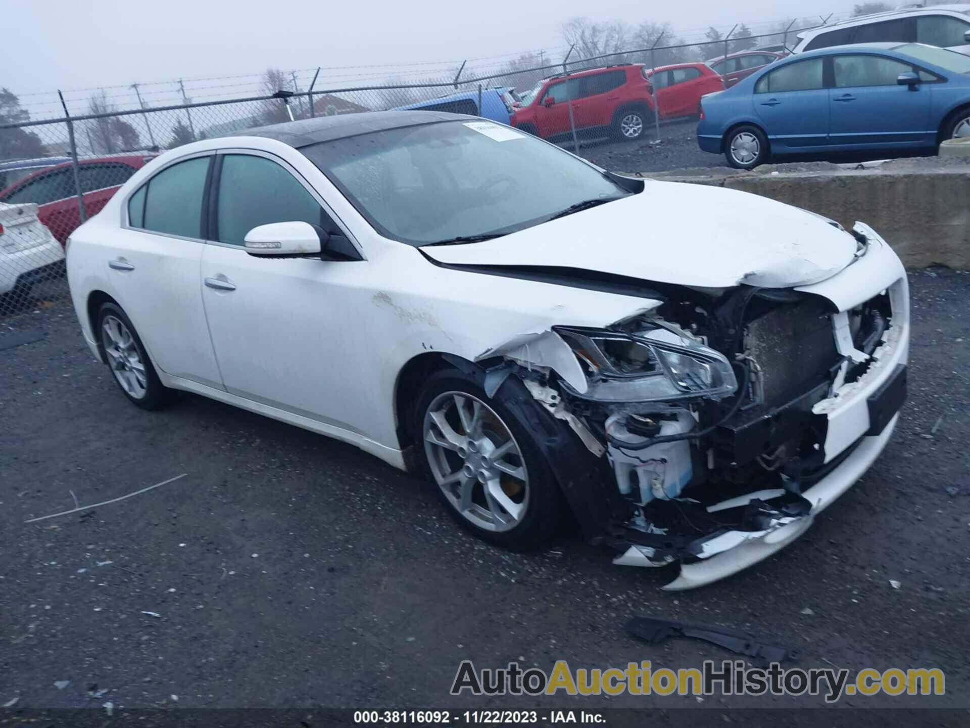 NISSAN MAXIMA 3.5 SV, 1N4AA5AP8CC855547