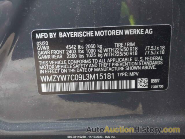 MINI COUNTRYMAN COOPER S, WMZYW7C09L3M15181