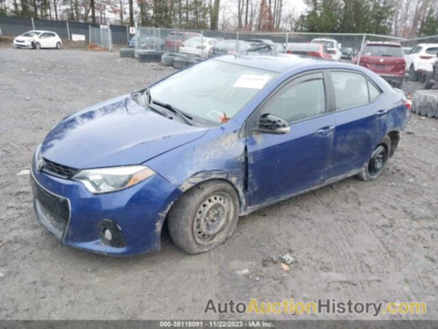 TOYOTA COROLLA S, 2T1BURHE3GC562458