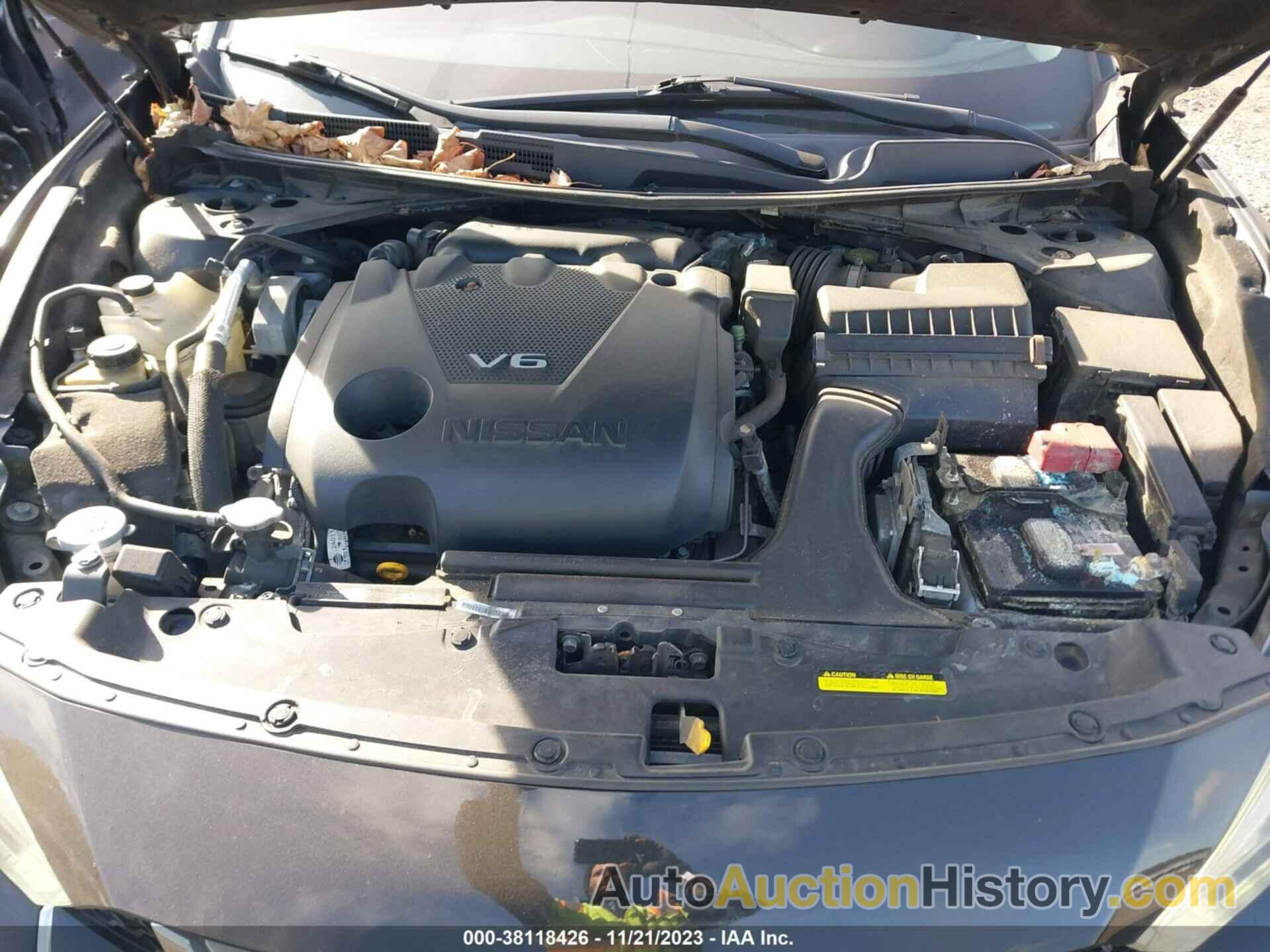 NISSAN MAXIMA 3.5 SR, 1N4AA6APXHC424267