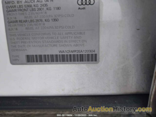 AUDI Q5 2.0T PREMIUM, WA1CFAFP2EA120304