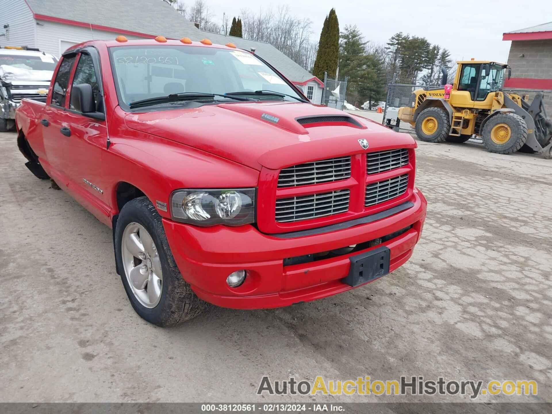 DODGE RAM 1500 SLT/LARAMIE, 1D7HU18DX5S203838