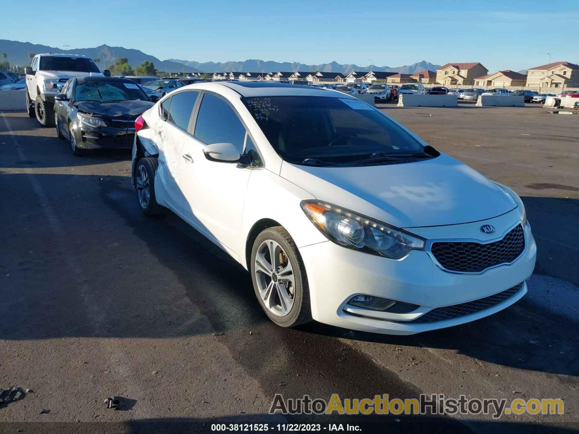 KIA FORTE EX, KNAFZ4A85G5574597