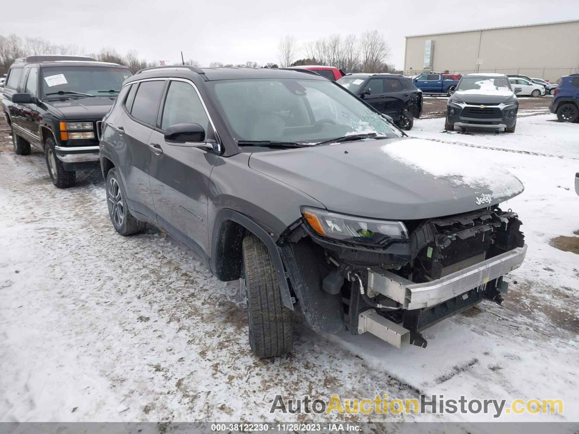 JEEP COMPASS LIMITED 4X4, 3C4NJDCB5NT102623