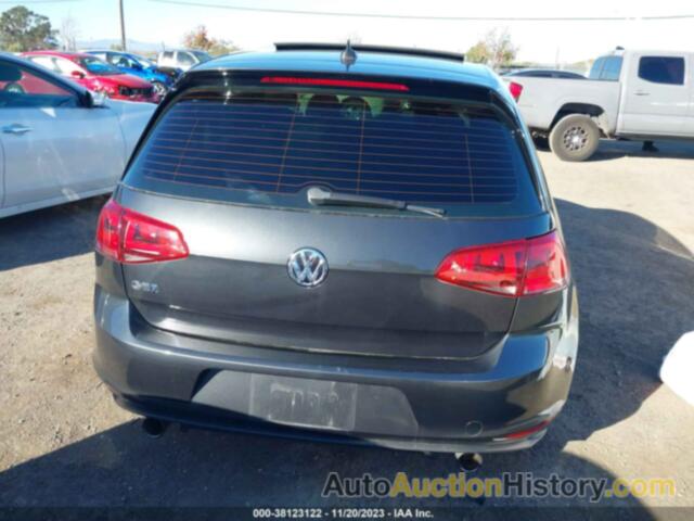 VOLKSWAGEN GOLF GTI SE 2-DOOR, 3VWTT7AU0GM011437