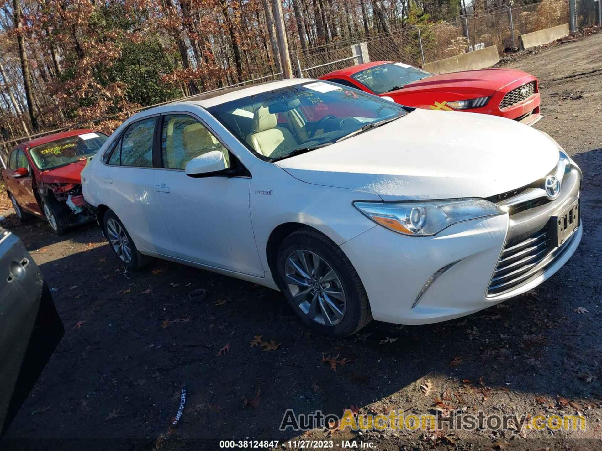 TOYOTA CAMRY HYBRID XLE, 4T1BD1FK2GU188353