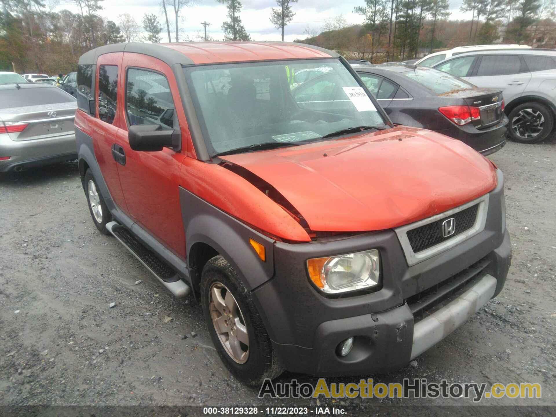 HONDA ELEMENT EX, 5J6YH18675L010972