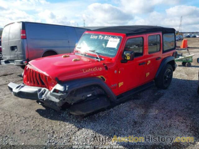 JEEP WRANGLER UNLIMITED SPORT S 4X4, 1C4HJXDG2JW109638