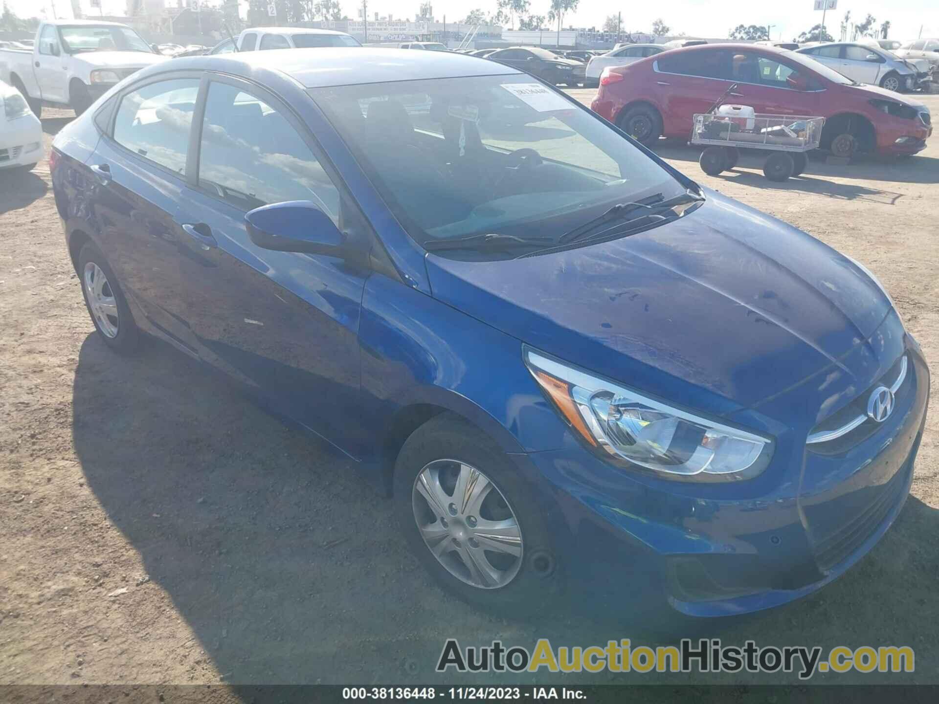 HYUNDAI ACCENT SE, KMHCT4AE7HU248851