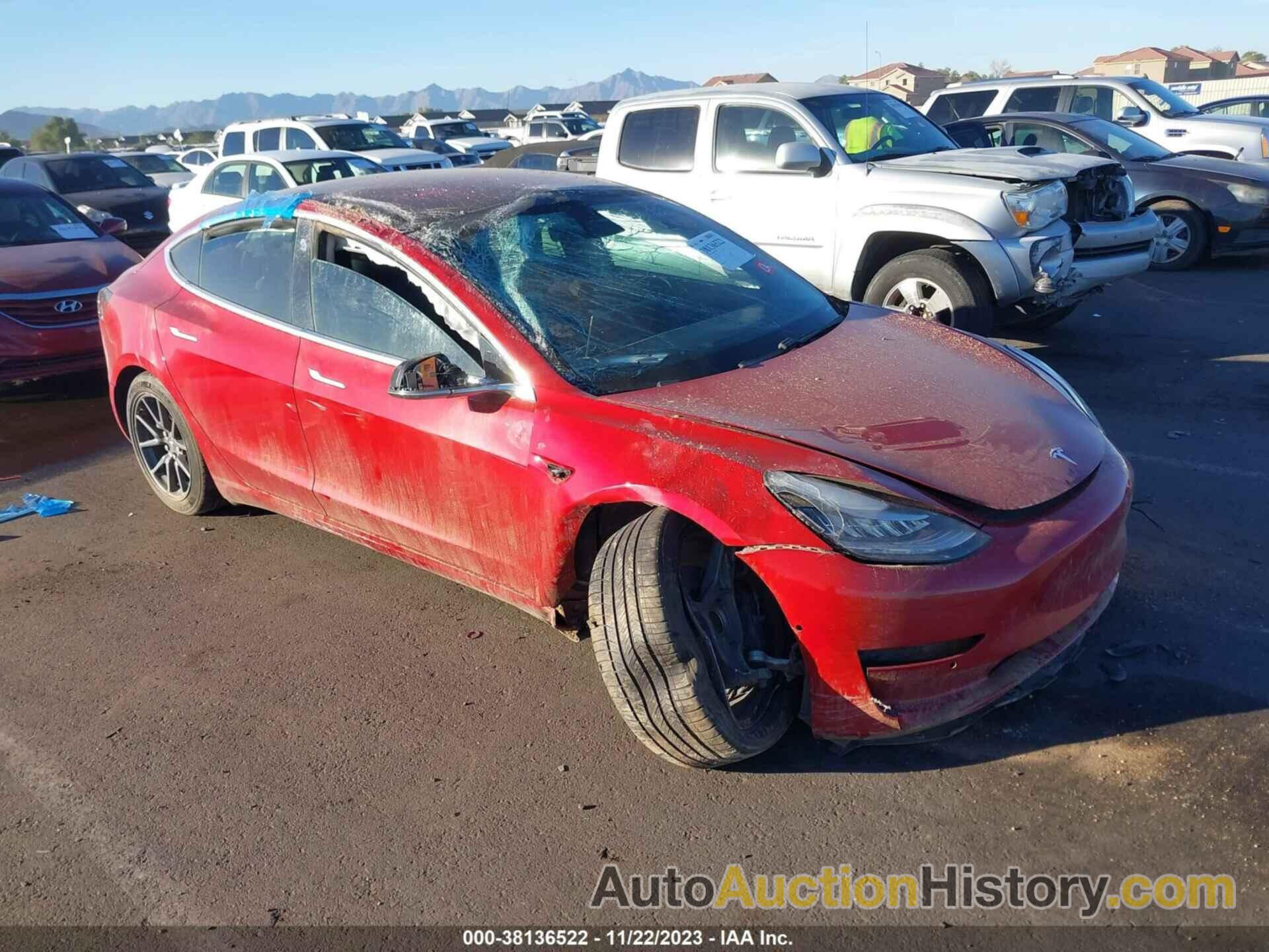 TESLA MODEL 3 MID RANGE/LONG RANGE, 5YJ3E1EA9JF041266