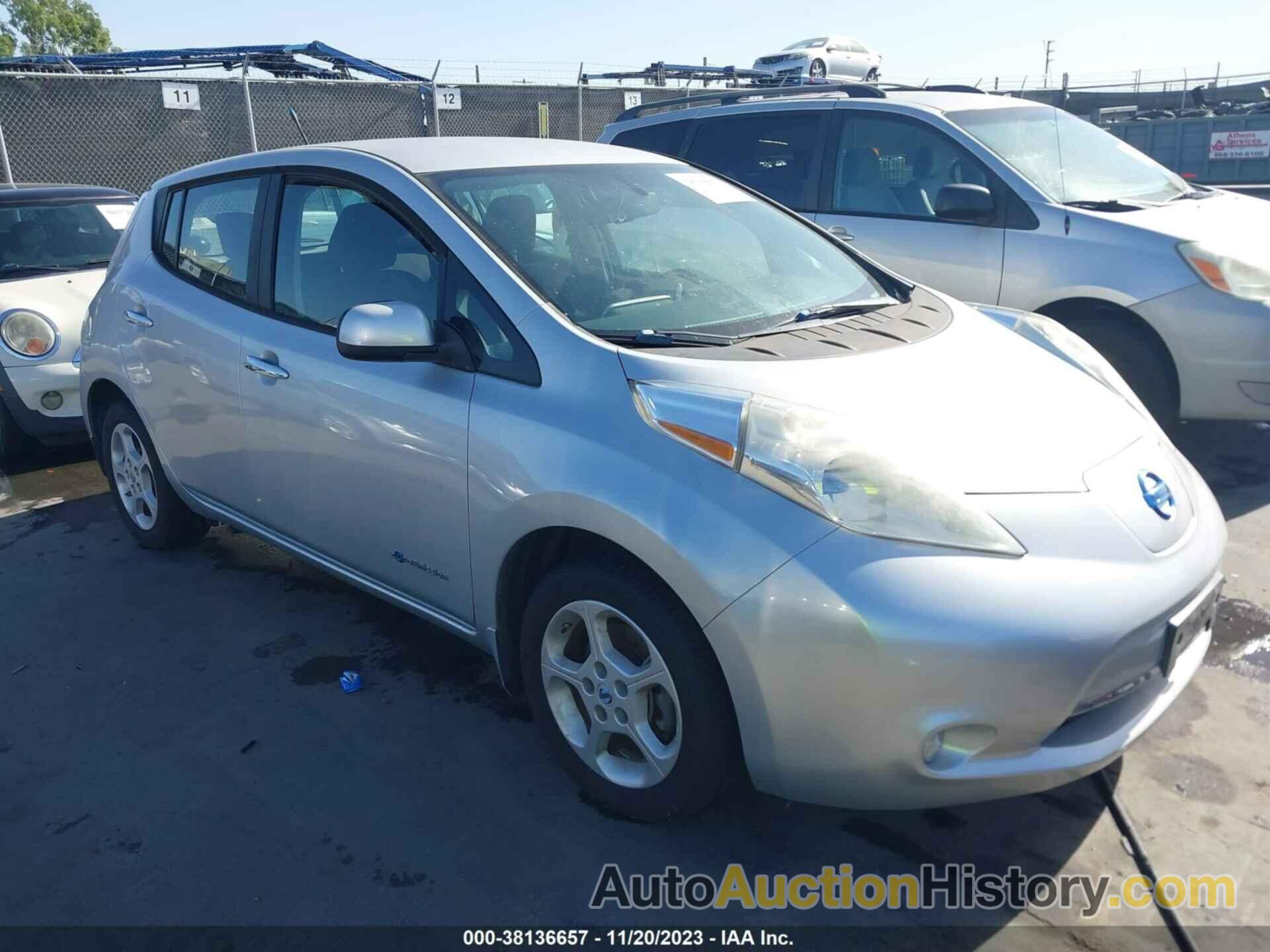 NISSAN LEAF SV, 1N4AZ0CP0DC405952