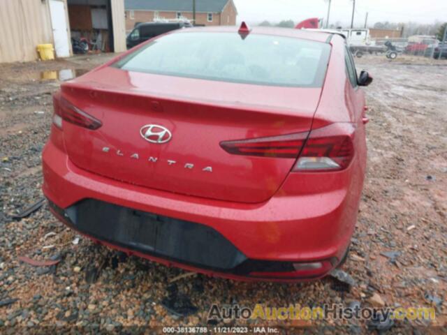 HYUNDAI ELANTRA SEL, 5NPD84LF7LH521967