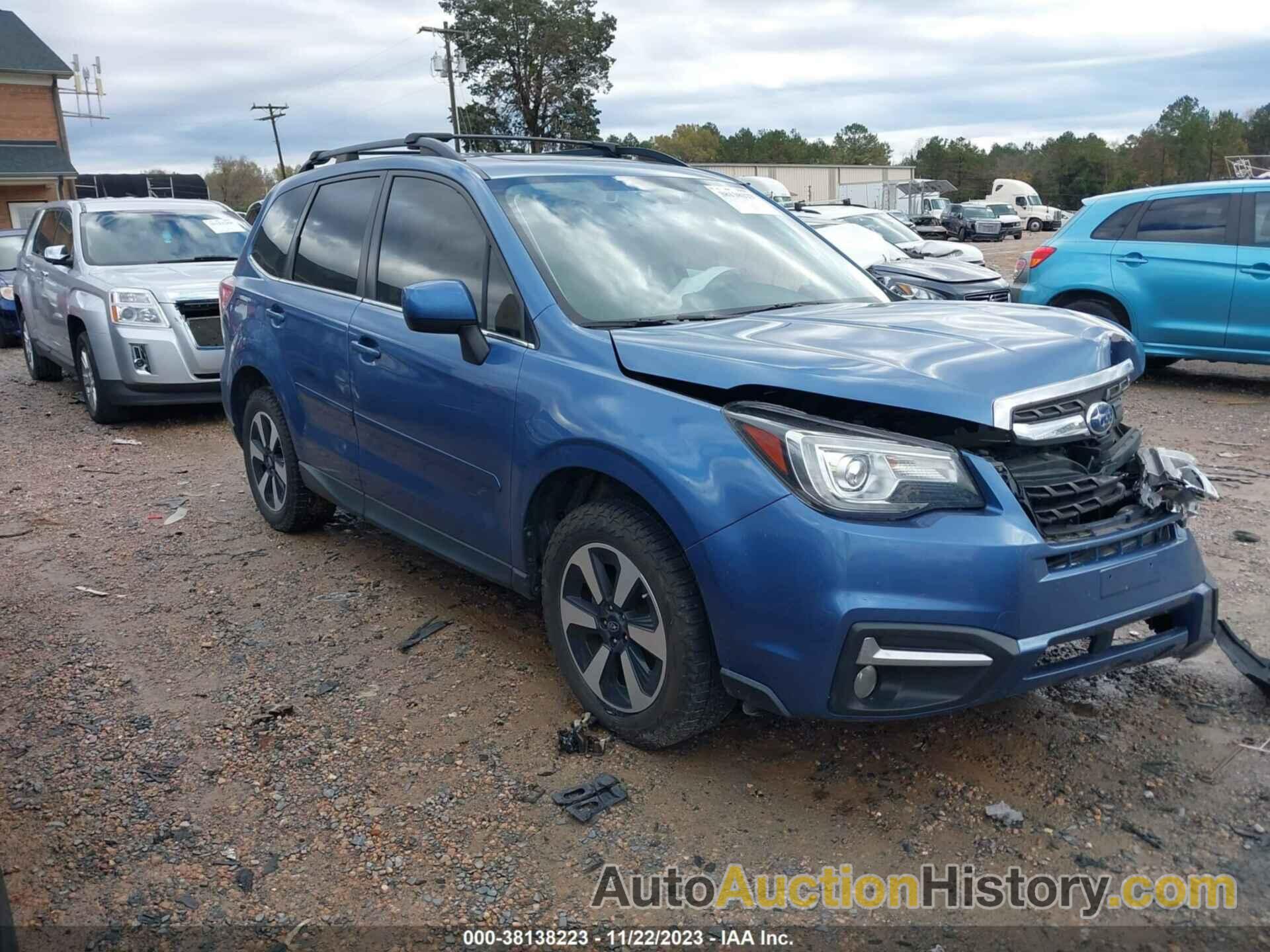 SUBARU FORESTER 2.5I LIMITED, JF2SJARC4JH425380