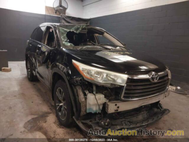 TOYOTA HIGHLANDER XLE V6, 5TDJKRFH2GS248712