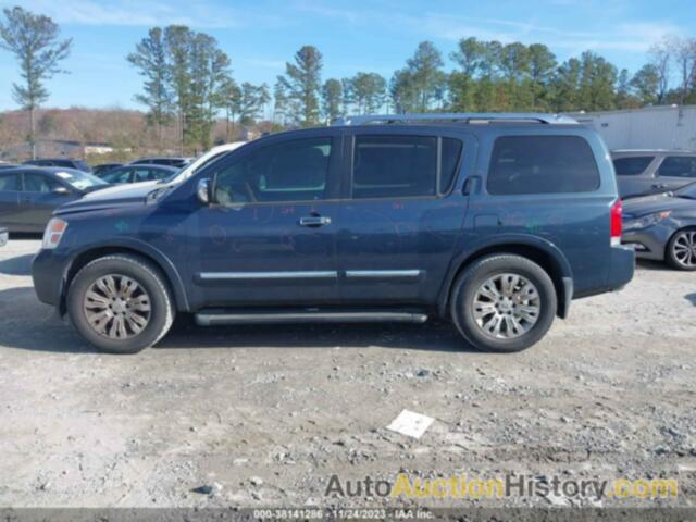 NISSAN ARMADA PLATINUM, 5N1BA0NF3FN609318