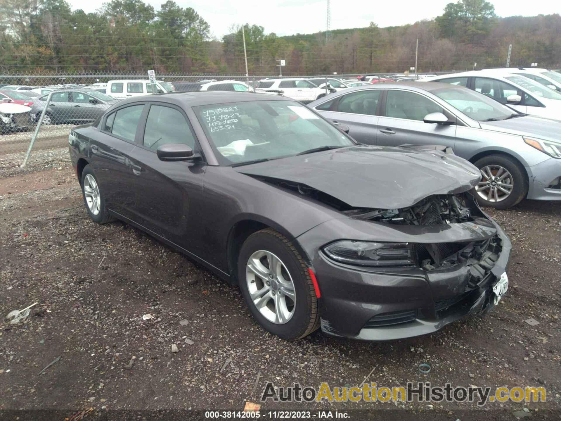 DODGE CHARGER SXT RWD, 2C3CDXBG3LH211542