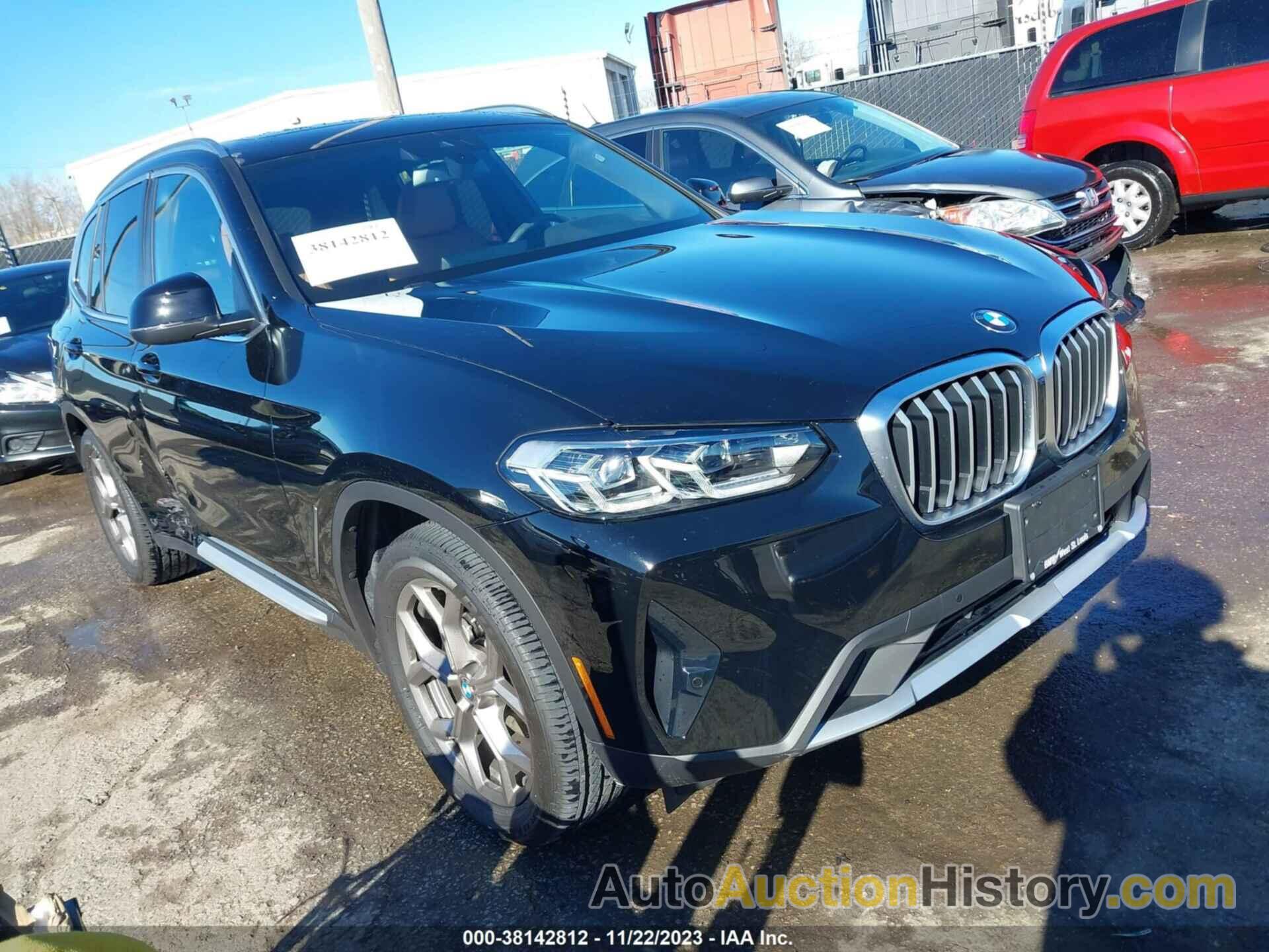 BMW X3 XDRIVE30I, 5UX53DP07N9N04931