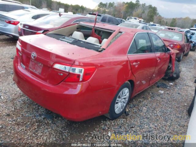 TOYOTA CAMRY LE, 4T1BF1FK5CU626643