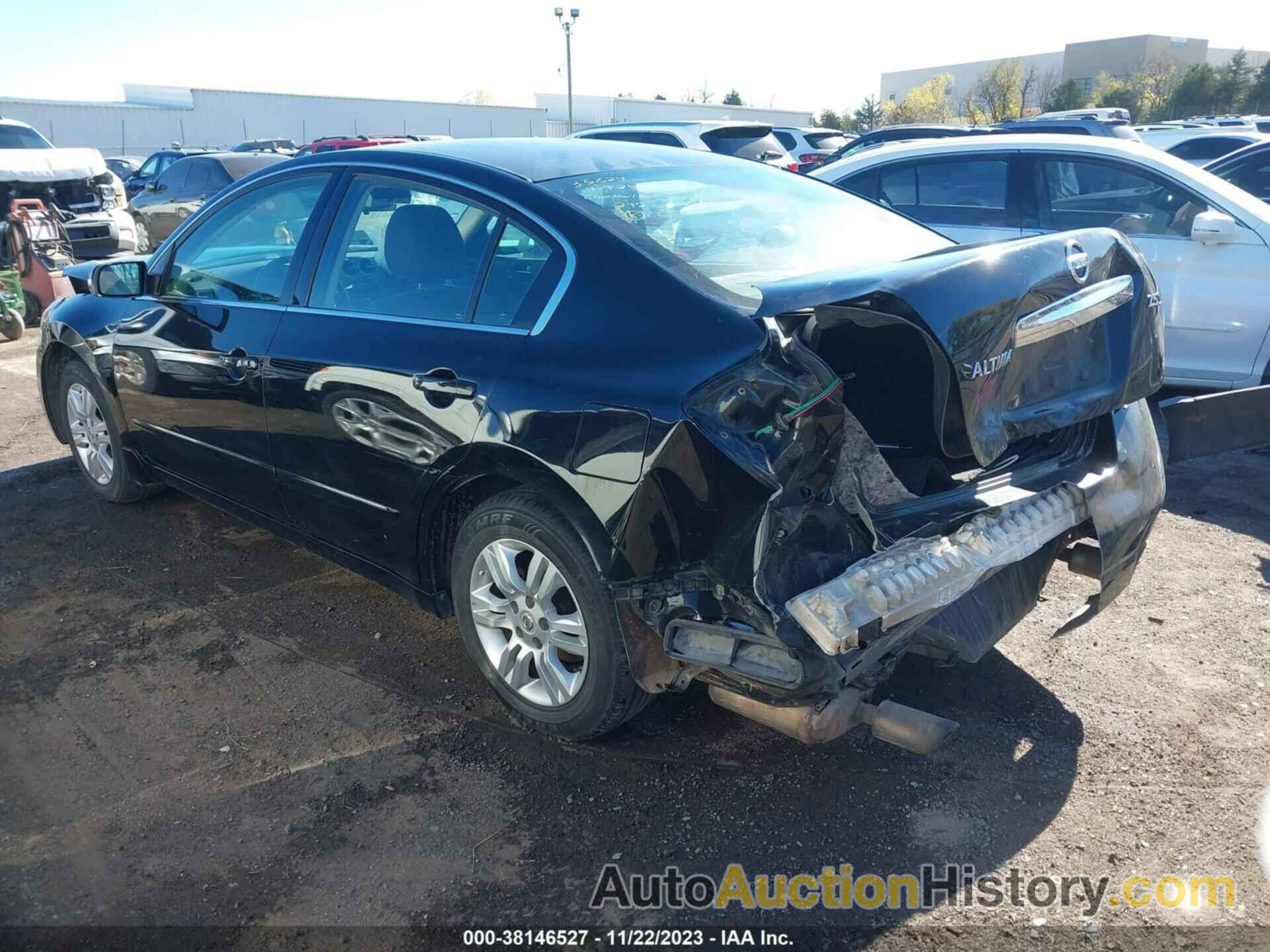 NISSAN ALTIMA 2.5 S, 1N4AL2AP9CN416077