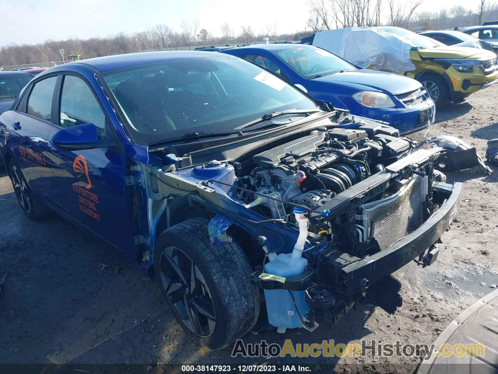 HYUNDAI ELANTRA SEL, KMHLS4AG8PU405581