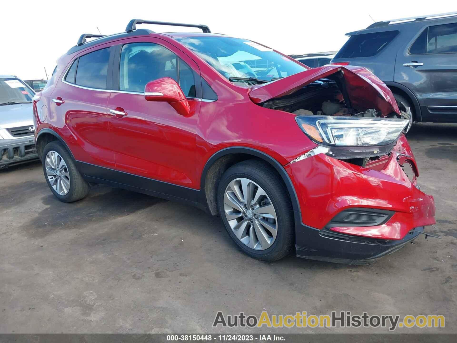 BUICK ENCORE FWD PREFERRED, KL4CJASB0KB801785