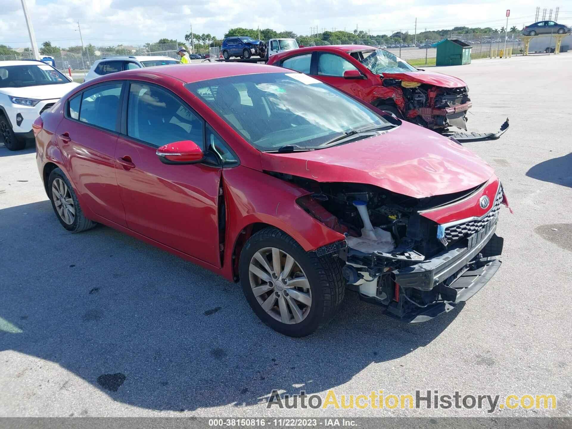 KIA FORTE LX, KNAFX4A64F5367833