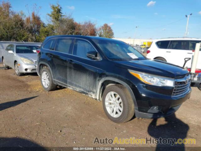 TOYOTA HIGHLANDER LE V6, 5TDZKRFHXES031280