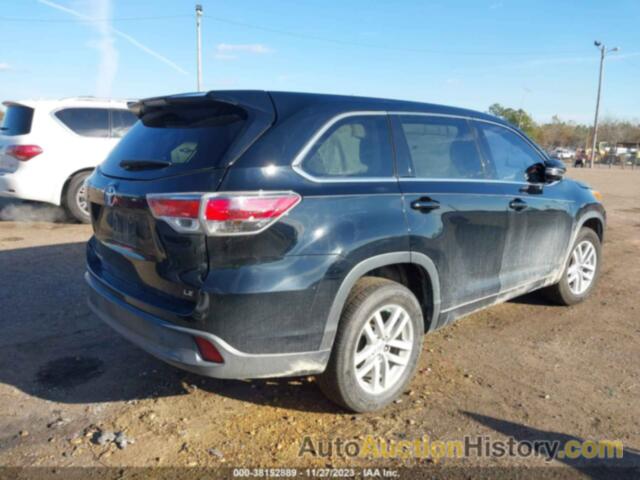 TOYOTA HIGHLANDER LE V6, 5TDZKRFHXES031280