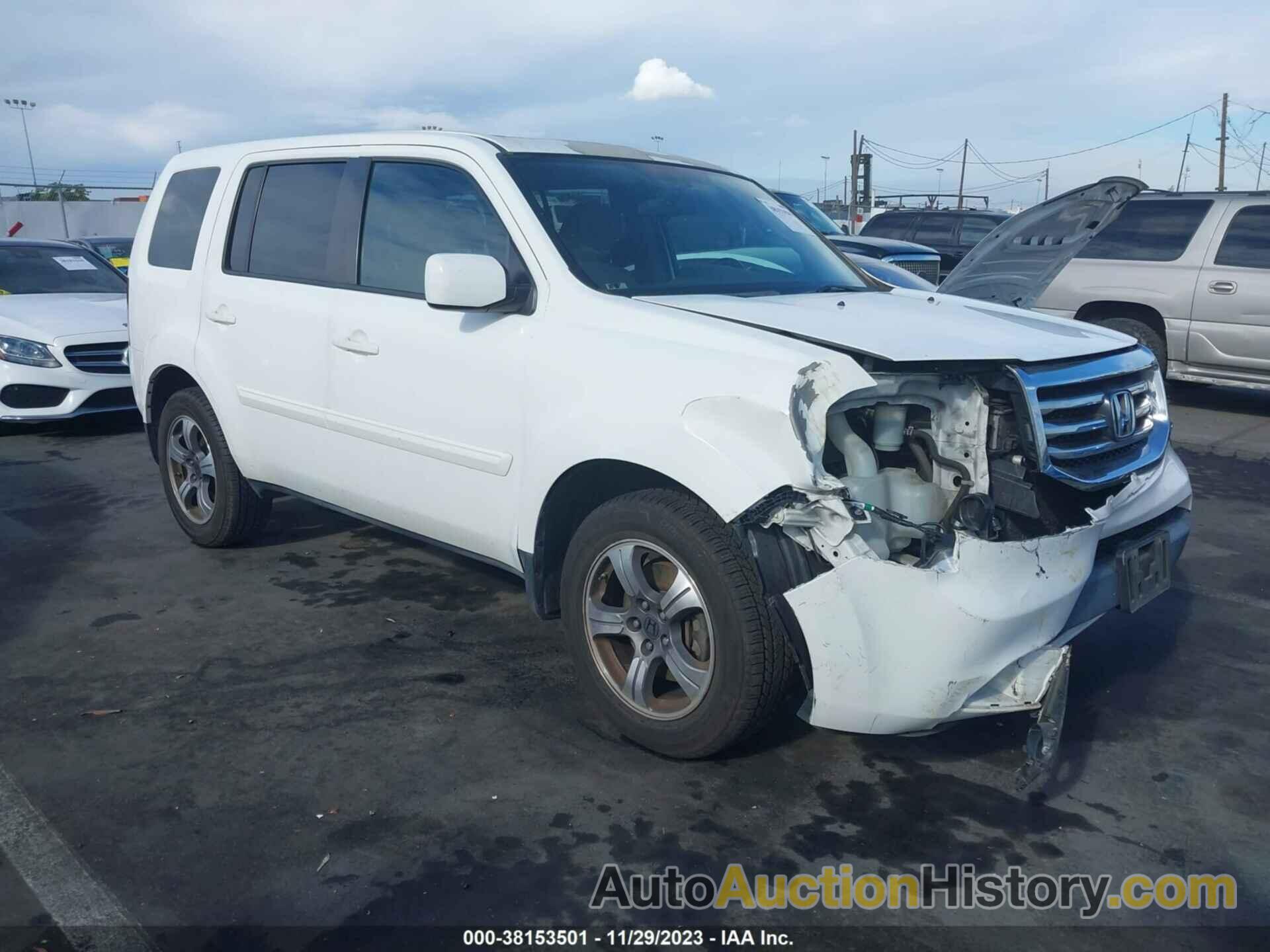 HONDA PILOT SE, 5FNYF3H36FB012262