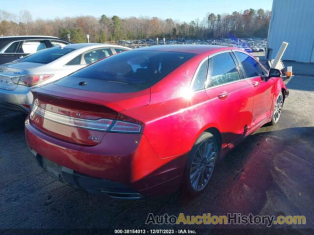 LINCOLN MKZ HYBRID, 3LN6L2LU0ER806161