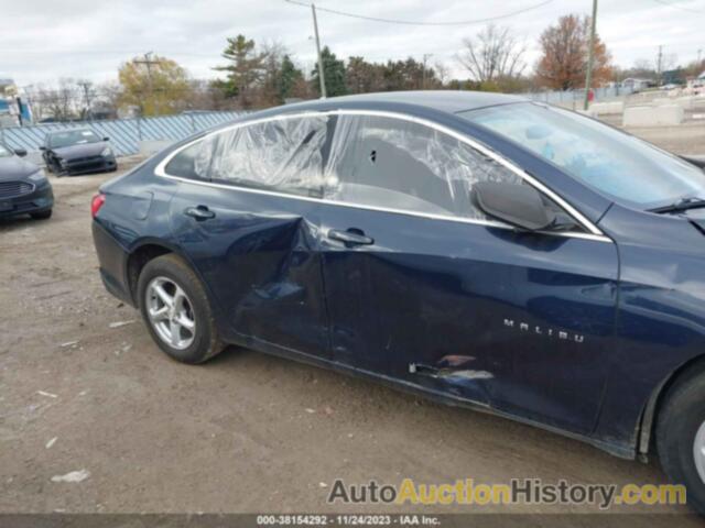 CHEVROLET MALIBU LS, 1G1ZB5ST7HF155264