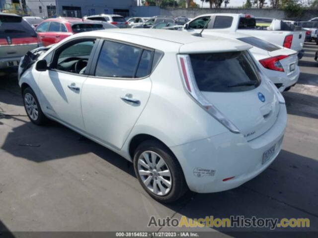 NISSAN LEAF S, 1N4AZ0CP4GC307124