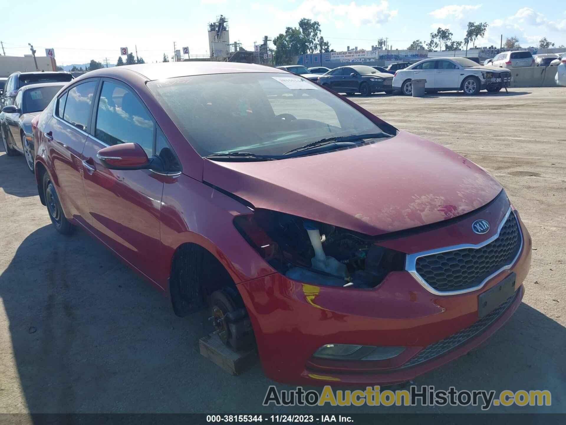 KIA FORTE EX, KNAFX4A82E5232012