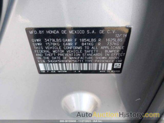 HONDA FIT EX/EX-L, 3HGGK5H89FM756711