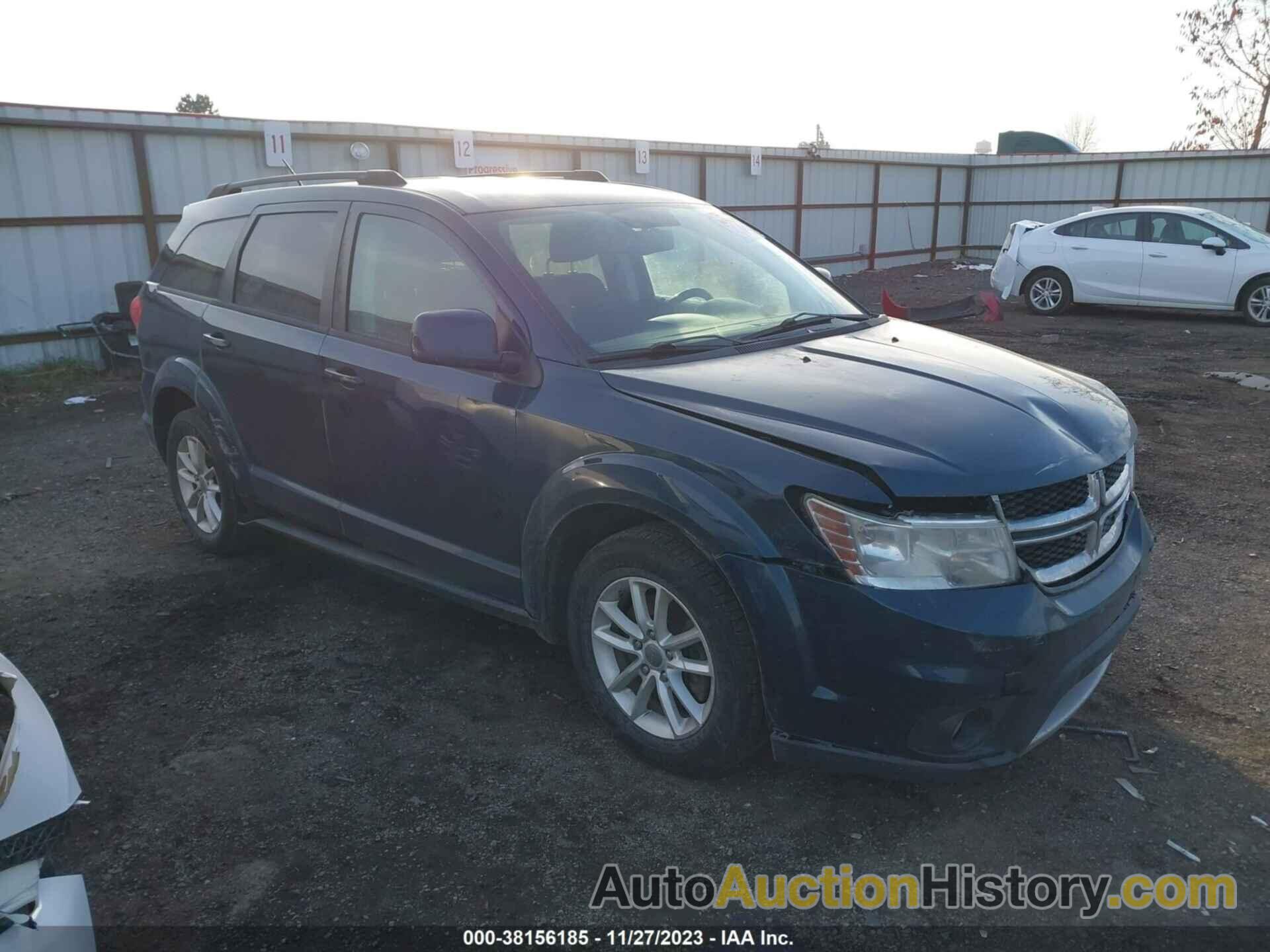 DODGE JOURNEY SXT, 3C4PDDBG7DT539549