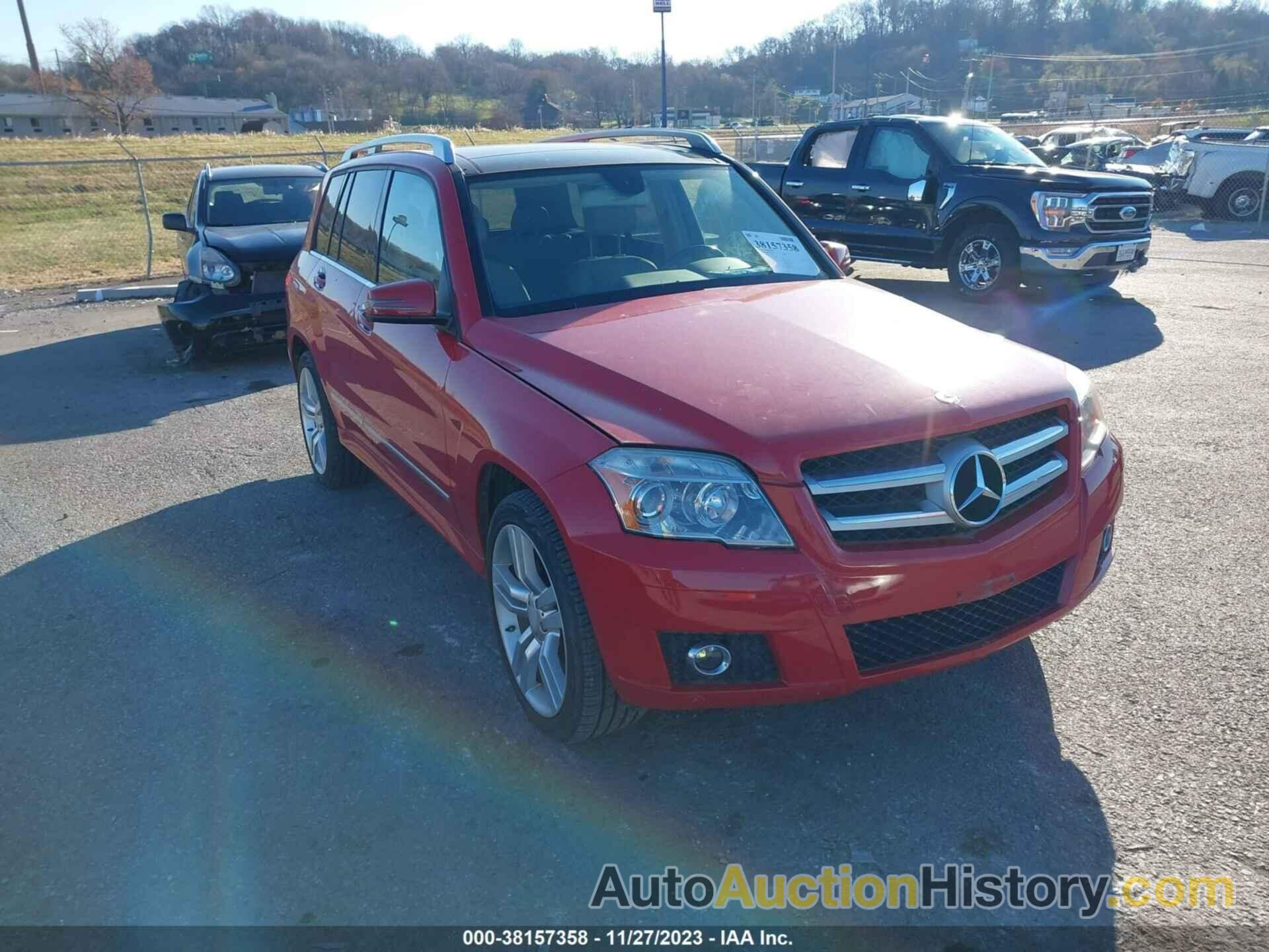 MERCEDES-BENZ GLK 350, WDCGG5GB9CF785600