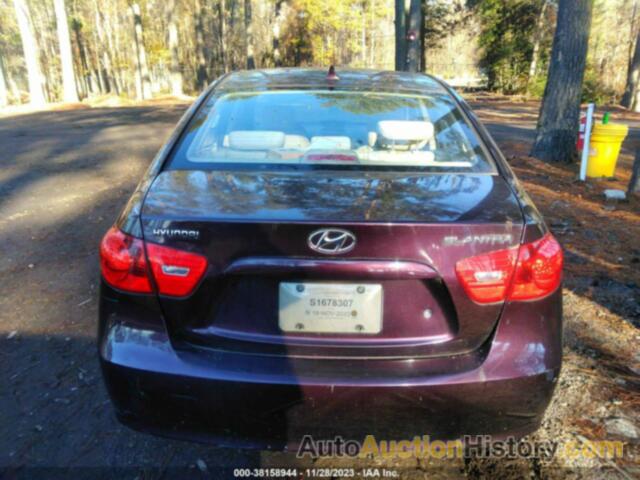 HYUNDAI ELANTRA GLS, KMHDU46D19U756235