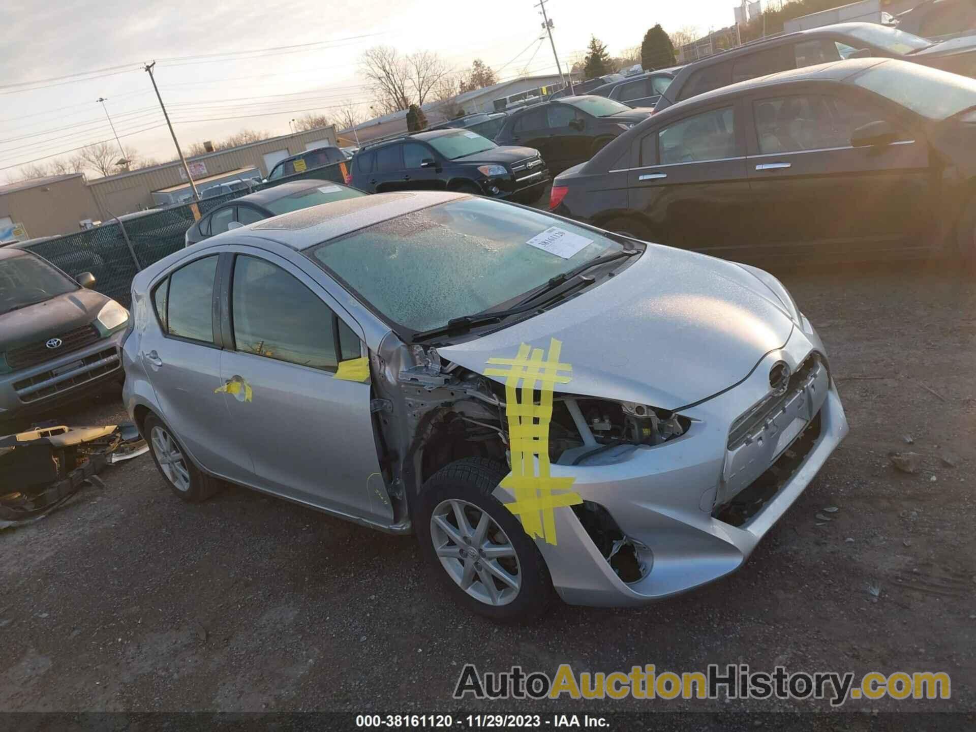 TOYOTA PRIUS C FOUR, JTDKDTB36F1092594