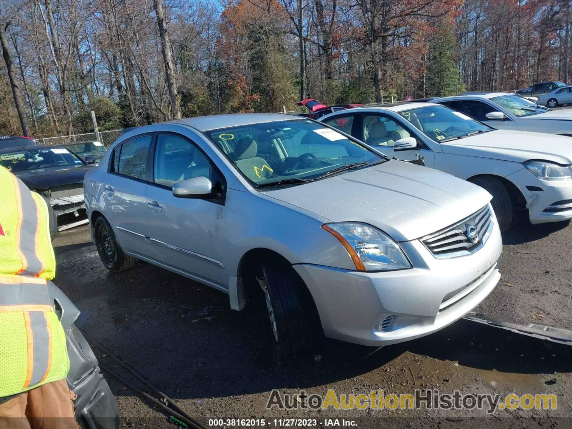 NISSAN SENTRA 2.0 S, 3N1AB6AP9CL684084