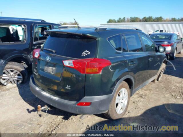 TOYOTA RAV4 LE, JTMBFREV5DD016824