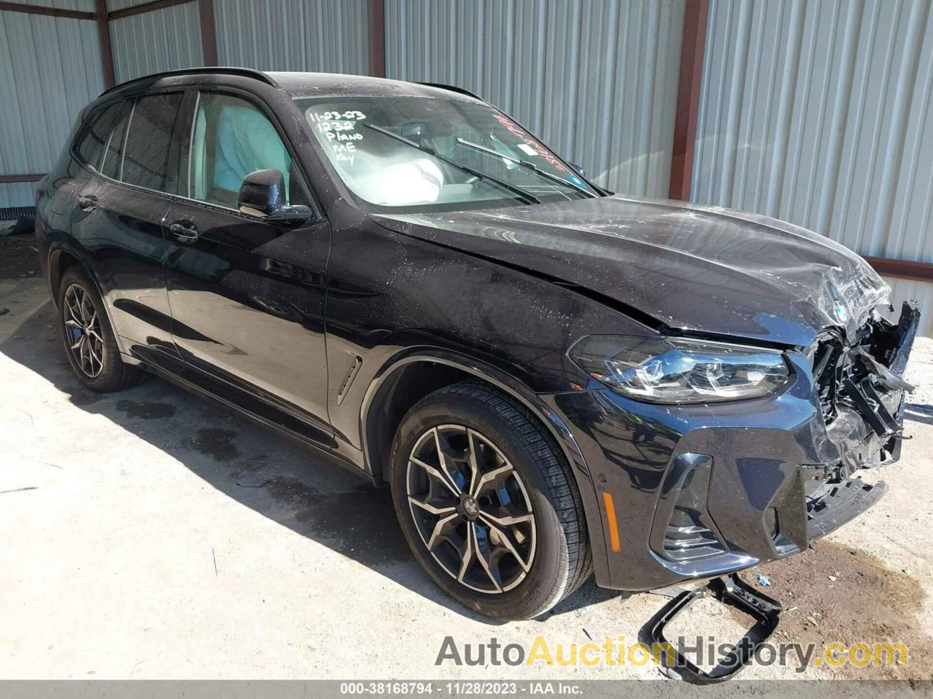 BMW X3 XDRIVE30I, 5UX53DP05P9S71232