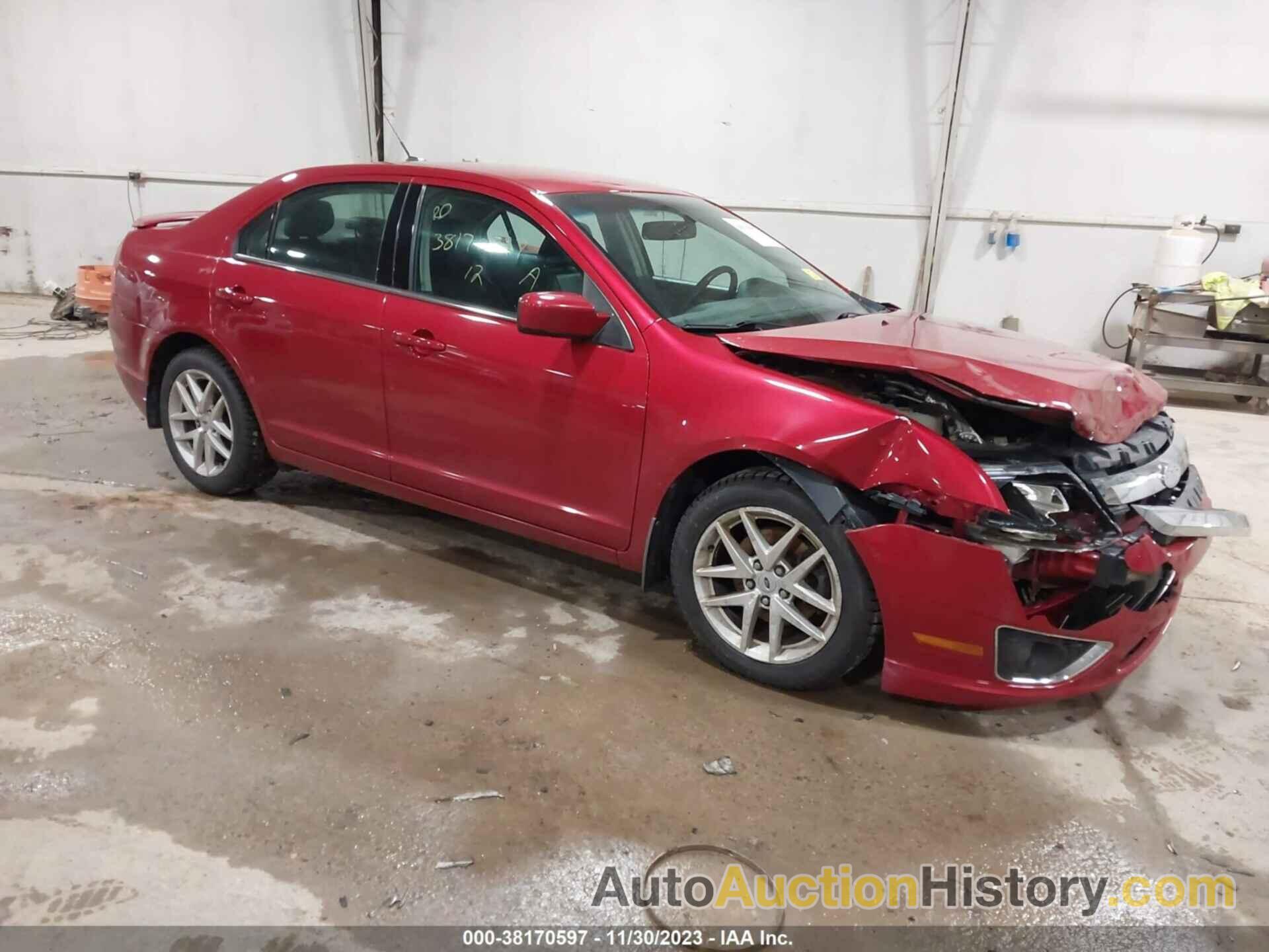 FORD FUSION SEL, 3FAHP0JA4CR204249