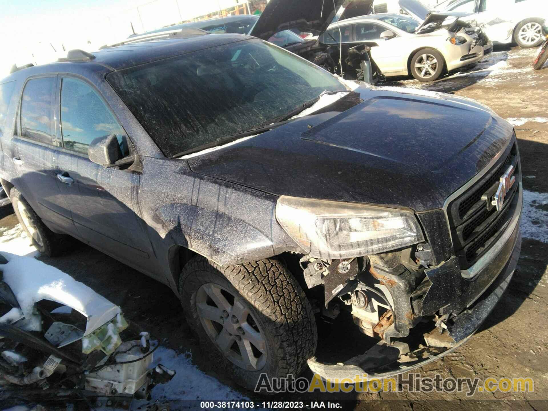 GMC ACADIA SLE-2, 1GKKVPKD9FJ306785