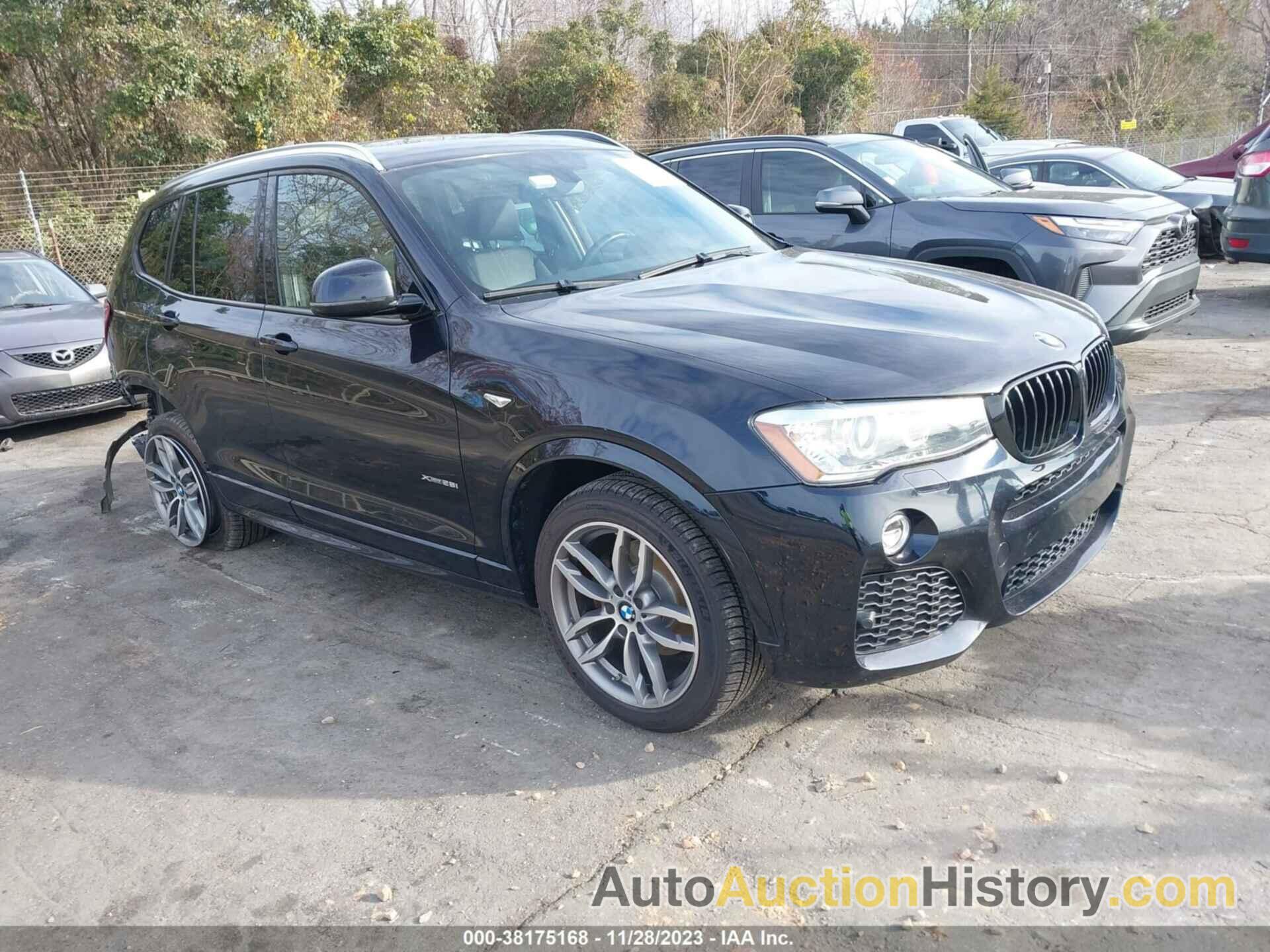 BMW X3 XDRIVE28I, 5UXWX9C54H0T00457