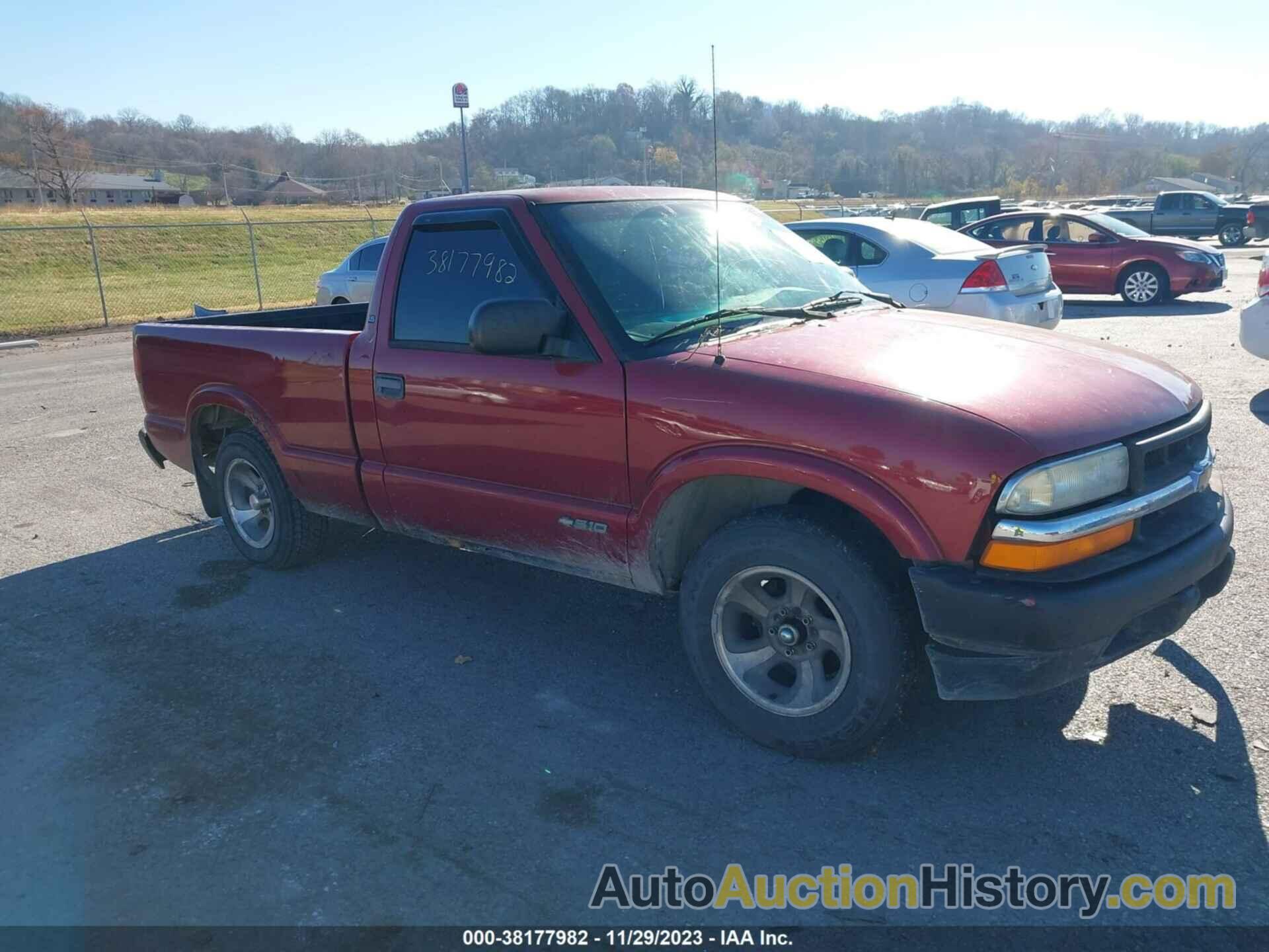 CHEVROLET S TRUCK S10, 1GCCS145328131690