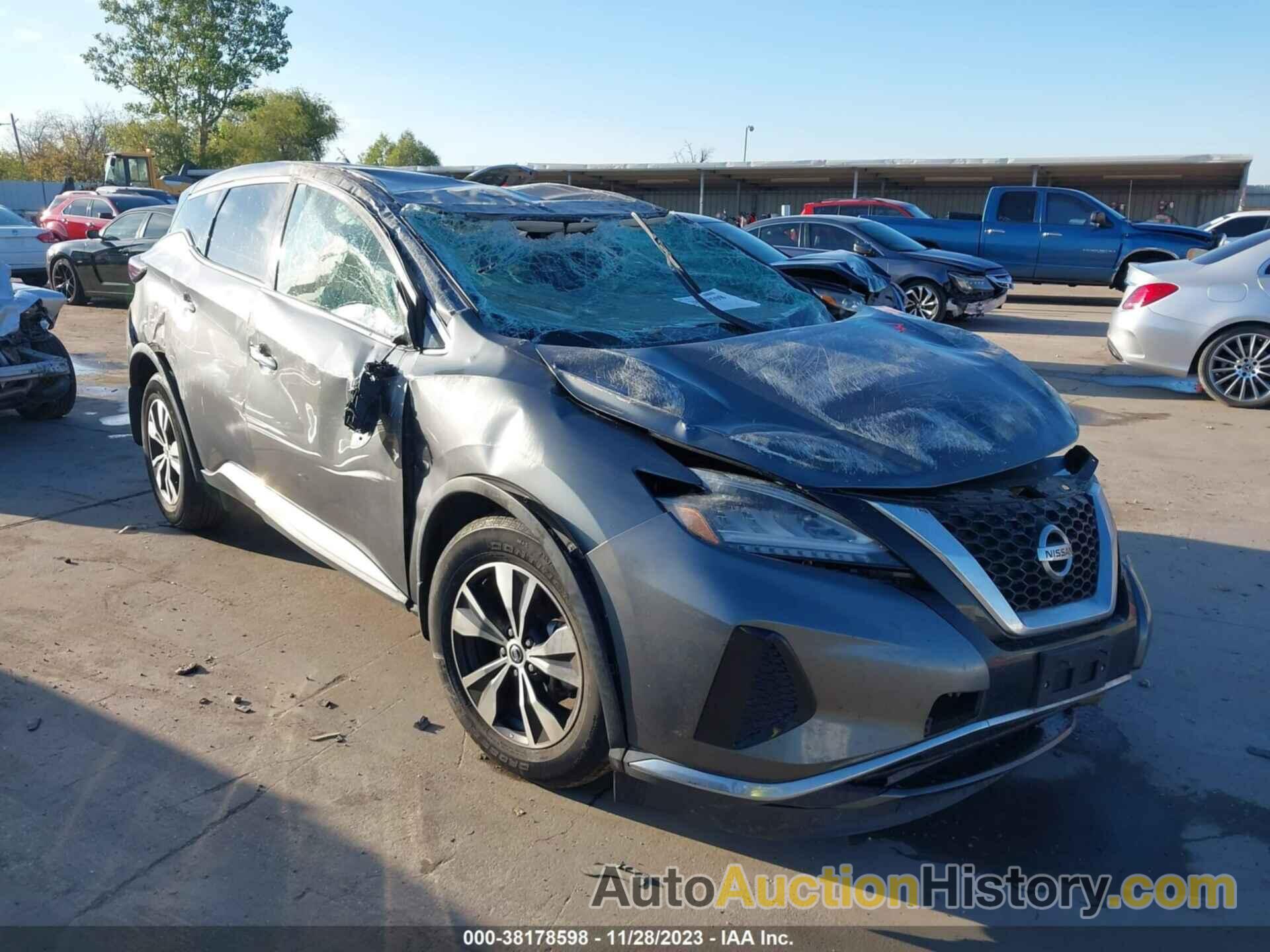 NISSAN MURANO S FWD, 5N1AZ2AJXLN133932