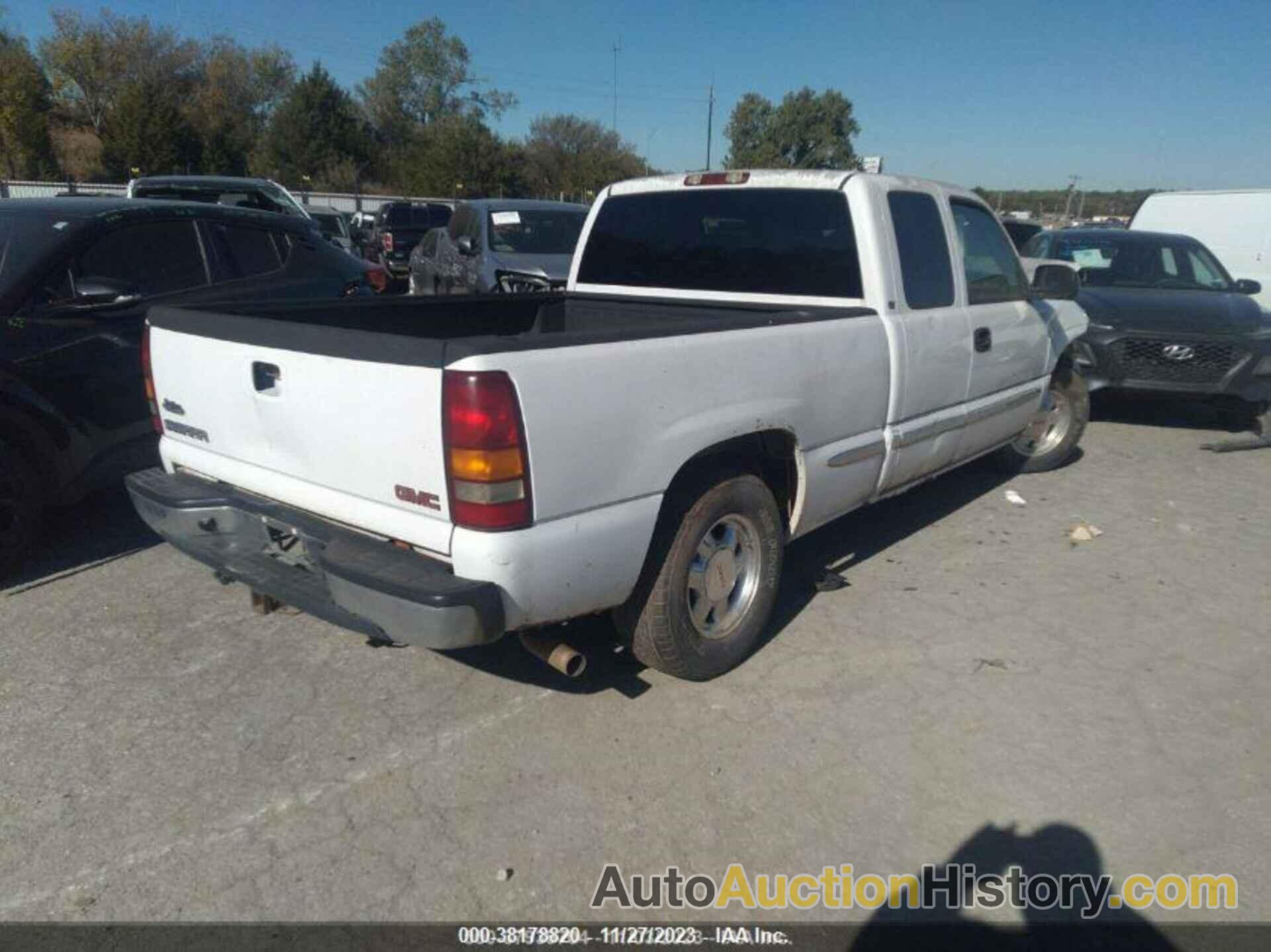 GMC SIERRA 1500 SLE, 2GTEC19VX21408661