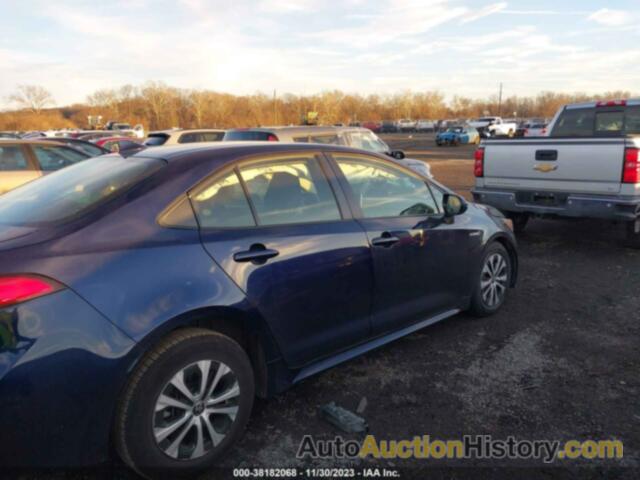 TOYOTA COROLLA HYBRID LE, JTDEAMDE0MJ015047