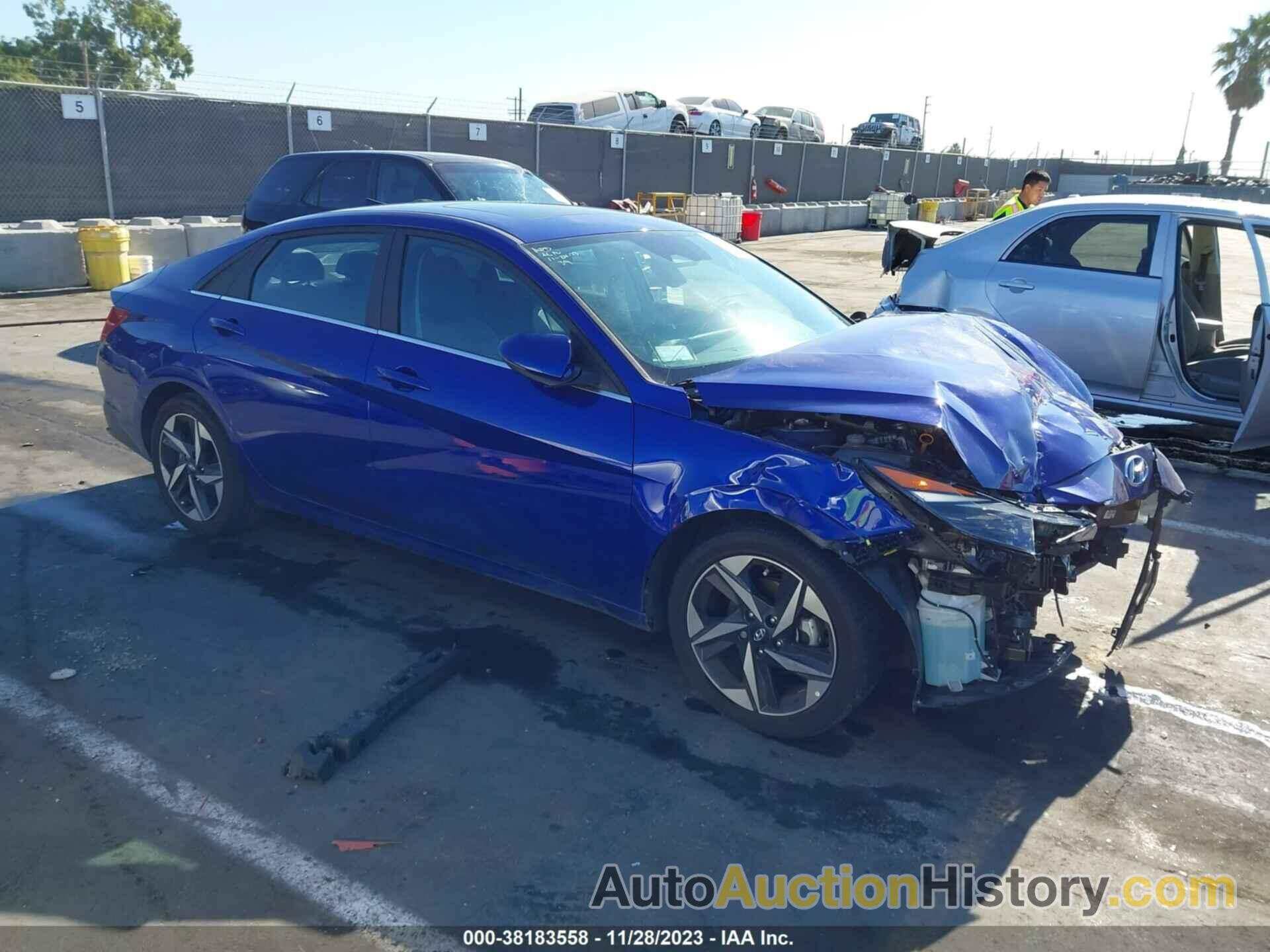 HYUNDAI ELANTRA HYBRID LIMITED, KMHLN4AJ1PU045640