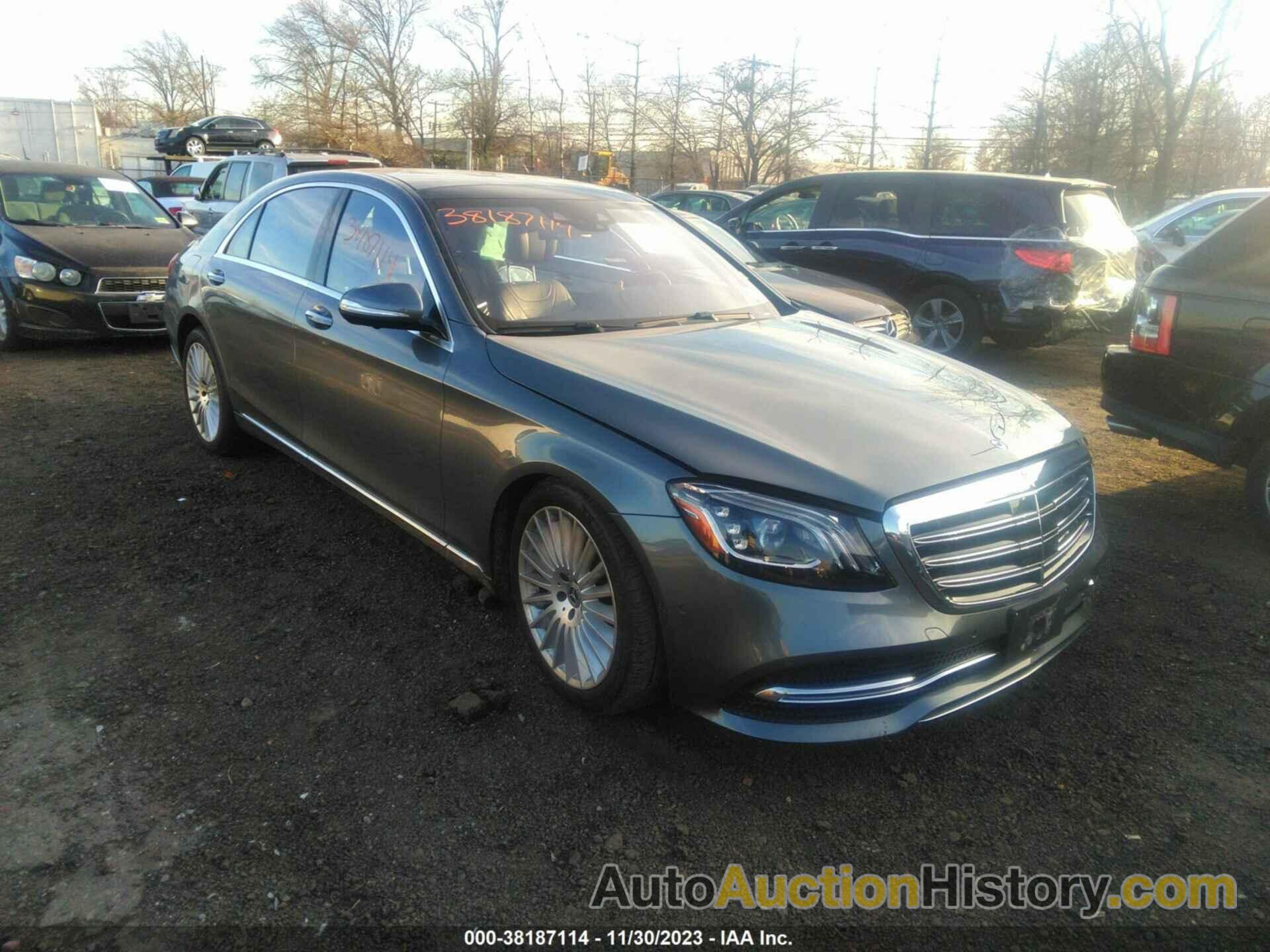 MERCEDES-BENZ S 560 4MATIC, WDDUG8GBXLA519709